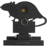 Мишень подъёмная STALKER КРЫСА, сталь, 3 мм, области попадания: 40,25,15мм ST-TP-72-RAT-BLK